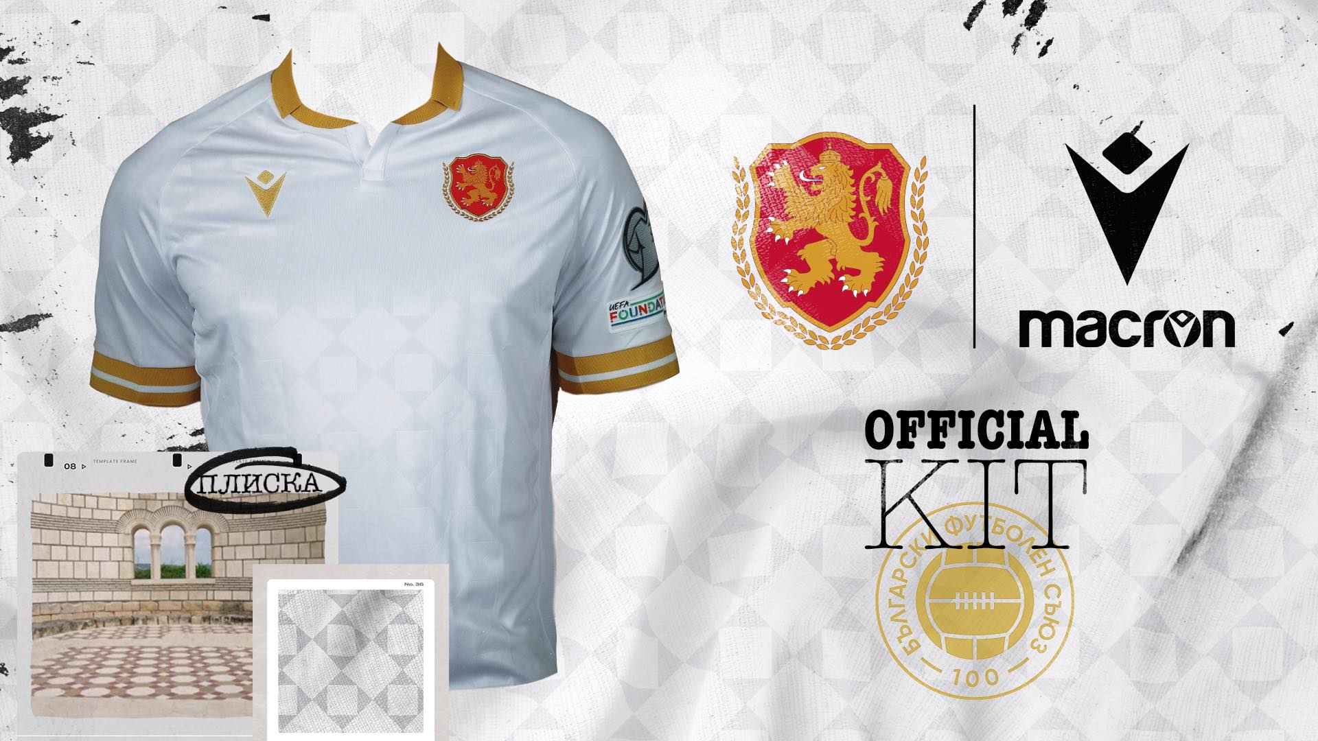 History and symbols on Bulgaria’s new Home jersey